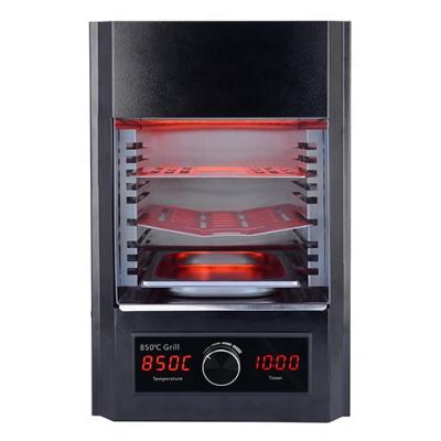 China Easily Assembled High Heat 1600W Steak Grill Steak Maker Electric BBQ Grill For Home Kitchen for sale