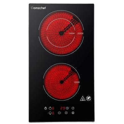 China Household Amzchef YL-CD3201 Induction Dish Induction Cooker Ceramic Cooking Top Induction Cooker for sale