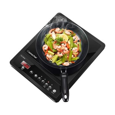 China Hotel Amzchef 2000W single induction hob induction cooker, electric hob, ice ceramic induction cooktop for sale