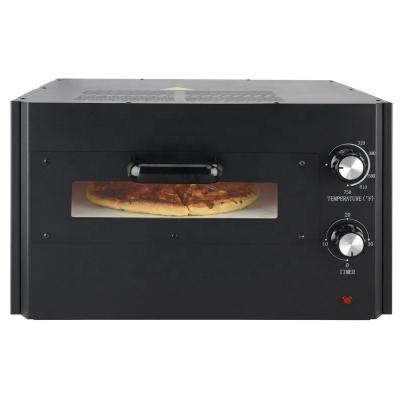 China Bakery pizza oven, electric type with high temperature max 750 degrees F, with 12 inch pizza stone for sale