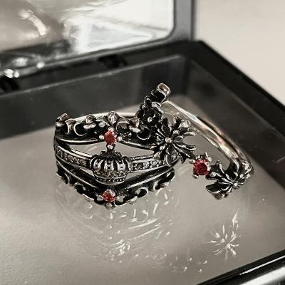 China Retro Sense Durable Punk Top Sense Personality Ring Female Dark Wind for sale