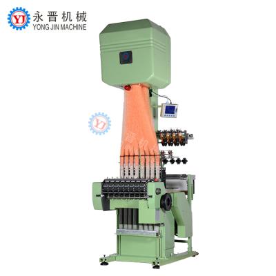 China Computeriezd Jacquard high speed elastic and non-elastic webbing narrow band needle loom weaving machine in china for sale