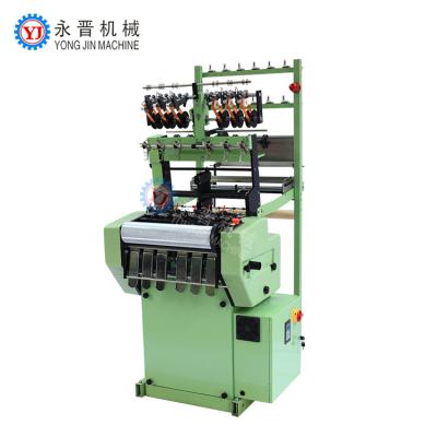 China To produce China manufacturer automatic elastic and non-elastic webbing belt weaving machine+elastic wristband machine for sale