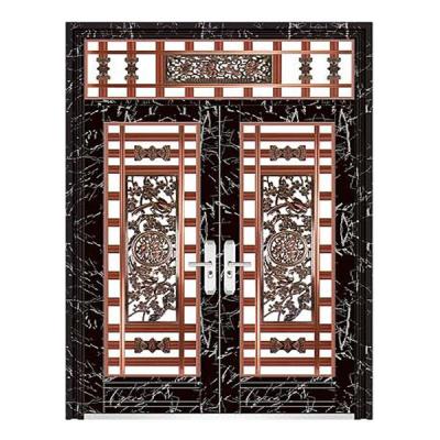 China Contemporary High Quality Marble Design Stainless Steel Opposite Door for sale