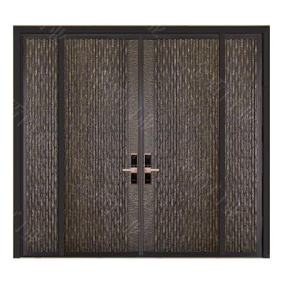 China Anti-Theft Explosion Proof Cast Aluminum Door China Modern Main Door Design Anti-theft Door for sale