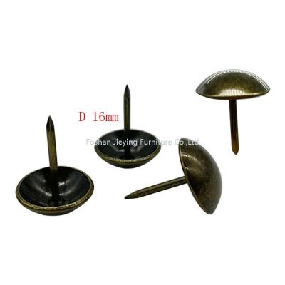 China Bronze Round Chef Hat Restoration Hardware Furniture Sofa Bubble Nails Decorative 6 - 80mm Cat Eye Antique Brass Plating for sale