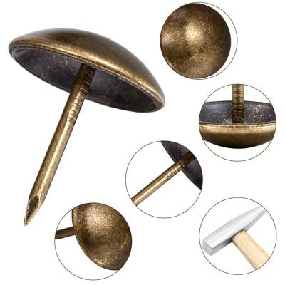 China Modern Design Style Upholstery Furniture Furniture Nail Decorative Brass Nail Modern European Pin for sale