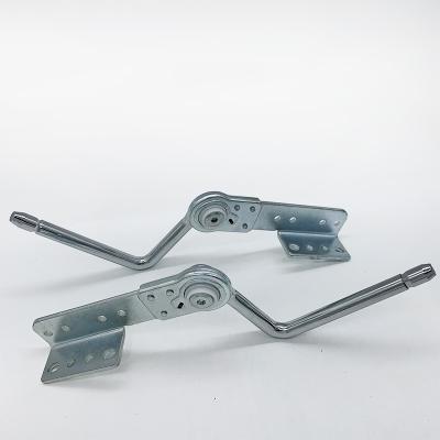 China Modern Furniture Accessories Sofa Fittings With Invisible Chrome Headrest Mechanism Connector for sale