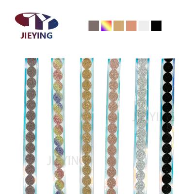 China Sofa. Bed. Bedside. The chair etc design decoration colorful PVC glitter. JIEYING Strips Dark Edging Strip Trim For Sofa Furniture And Shoes for sale