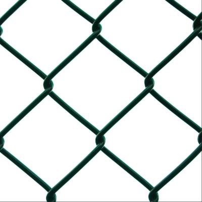 China Anping Easily Assembled Cheap Factory Galvanized Or Black PVC Coated Chain Link Fence / Chain Link Netting for sale