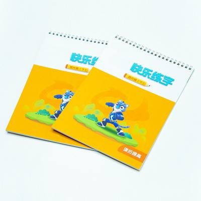 China paper & Spiral cardboard textbook book printing service hotsale yo wir-o student binding coloring in china editing custom educational softcover for sale