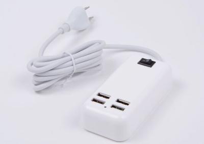 China Universal Travel Charger Power Adapter U/US/UK Plug Universal 30W 4 USB Ports Travel Home Wall Charger Power Adapter à venda