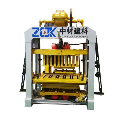 China Small Size Hotels Brick Making Machinery Manual Operated Brick Making Machine Small Investment for sale