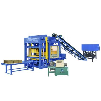 China Building Material Stores ZCJK Best Brick Machine QTY4-25 Brick Machine Cavity Sale Interlocking Block Making Machine Building Materials for sale