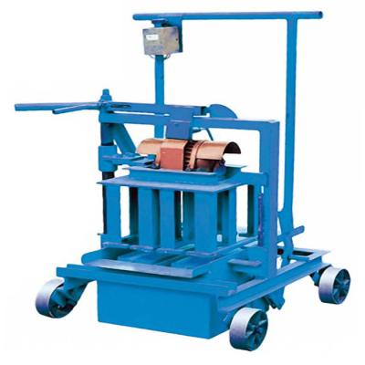 China ZCJK QM40A Cement Moving Concrete Masonry Unit (CMU) Making Machine for sale