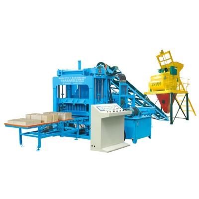 China Hydraulic Automatic Brick Making Machinery QTY5-15 Hydraulic Full Automatic Concrete Block Machine 15 Min Change Mold Easy Operation for sale