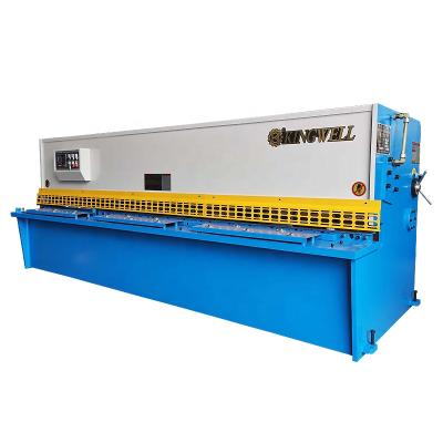 China Industrial Metal Cutting Hydraulic Swing QC12Y-4X4000 Beam Shear Machine for Cutting Metal Plate for sale