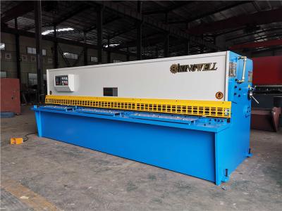 China Industrial Metal Cutting Hydraulic Swing QC12Y-6X4000 Beam Shear Machine for sale