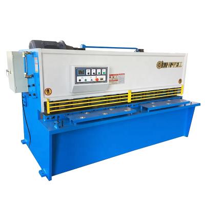 China CNC Industrial Metal Cutting Machine QC12Y Hydraulic Shear Folding Shear Machine for sale