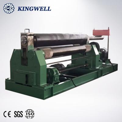 China W11 2500mm Mechanical Carbon Steel Three Rollers Symmetrical Plate Rolling Machine With Best Price for sale