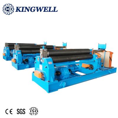 China W11 Carbon Steel Series 30mm Thickness Three Roller Mechanical Symmetrical Plate Rolling Machine for sale