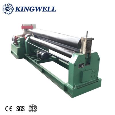 China W11-6x3200 Mechanical Symmetrical Plate Rolling Mill Three Roll Carbon Steel Bending Machine for sale