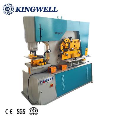 China Q35Y-16 steel plate hydraulic locksmith combined punch and shear machine for sale