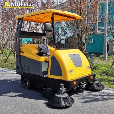 China KW-1800H Hotels Equipment Electric Industrial Cleaning Sweeper For Warehouse for sale