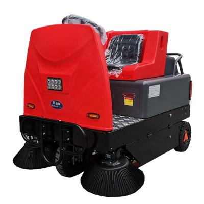 China Hotels Hot Sale Road Sweeper Electric Industrial Floor Sweeper For Street School Hygiene for sale