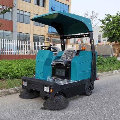 China Hotels China Best Quality 1500 Floor Sweeper Machine Street Floor Cleaning Industrial Road Sweeper for sale