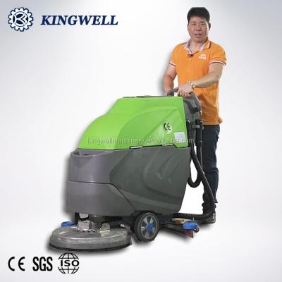 China Hotels Wholesale Price Battery Operated Walk Behind Floor Scrubber for sale