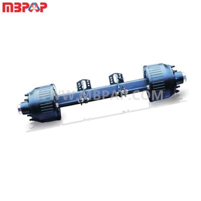 China Trailer Axle Track 1840mm 2040mm Use Double Tire Drum Trailer Parts 14t L1 Hj Bpw Single Wheel for sale