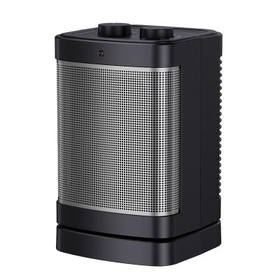 China New Arrival 2021 Oscillation 900W/1500W Mini Portable Adjustable 3 Minutes Heating Electric Fan Heater for sale