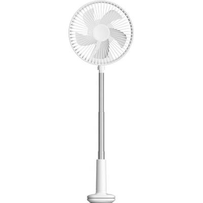 China High Speed ​​Folding Fans / Portable Quiet Convenient Rechargeable 1800mah Battery Small Foldable Plastic Standing Electric Fan for sale