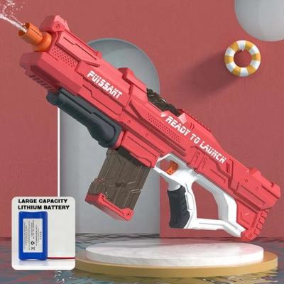 China Electronic Toy Hot Selling Summer Water Fights Adult Toys Electric Blaster Automatic Water Gun Toy for sale