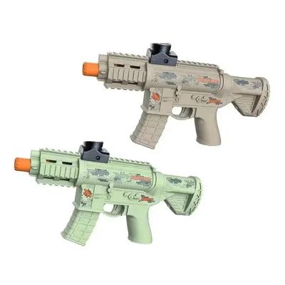 China Electronic Toy 2023 Electric Gel Blaster Shooting Gel Gun Safe Light Water Beads Toy Splatter Ball Gun Splash Launcher For Outdoor Kids Gift for sale