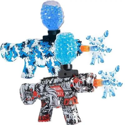 China Electronic Toy Kids Gift Outdoor Shooting Gel Blaster Gun Safe Light Water Beads Toy Gun Gel Water Ball Splash Launcher Gel Gun for sale