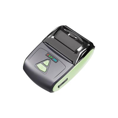 China 58mm mini inkless portable mobile printer black and white direct thermal receipt printer 57mm*40mm for sale