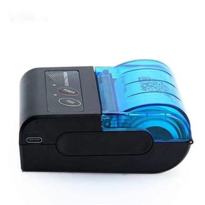 China 58mm receipt printer mini mobile printer supermarket portable Bluetooth thermal printer 40mm for sale