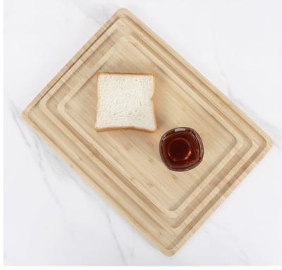 China China Hot Bamboo Rectangular Tray Pastry Fruit Tea Tray Breakfast Tray for sale