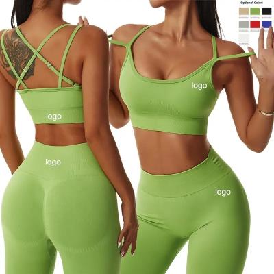 China Neno Wholesale Price Gym Fitness Breathable Custom Sets New Sets 2 Pieces Outfits Clothing Women Yoga Two Piece Short Set for sale