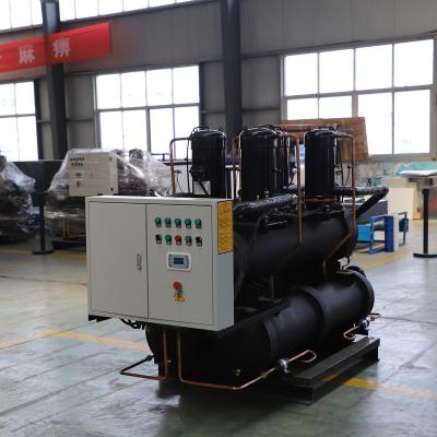 China High efficiency outdoor water cooled screw chiller / vrf air conditioning units for sale