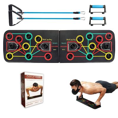 China Multifunctional Portable Home Workout Push Ups Bar Lift Rack Gym Fitness Muscle Exercise 11 IN 1 Training for sale