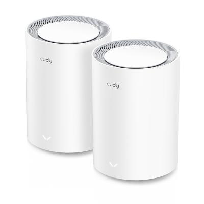 China SOHO Cudy AC2100 Whole Home Mesh WiFi System, PPTP/L2TP/OpenVPN/WireGuard VPN Client, 2-Pack, M2100 for sale