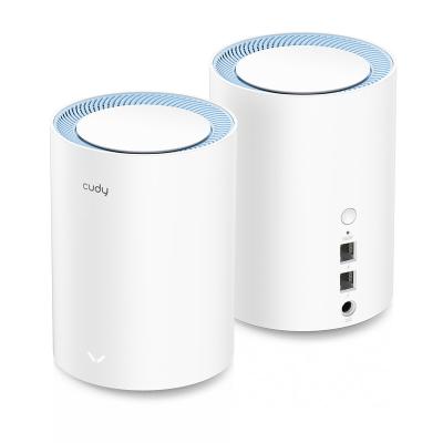 China SOHO Cudy AC1200 WiFi Mesh Solution 2-Pack, MU-MIMO, PPTP/L2TP/OpenVPN/WireGuard VPN Client, 2-Pack for sale