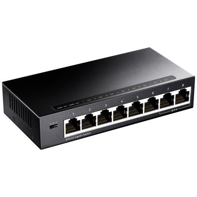 China VLANs Support Cudy 8 Port Metal 10/100/1000Mbps Gigabit Switch GS108 , OEM for sale