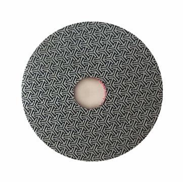 China Marble 100mm Diamond Granite Electroplated Polishing Pad for sale