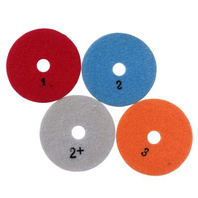 China Marble Granite 3 Step Polishing Pads Wet For Stone Polishing for sale