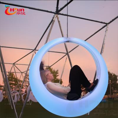 China Super Comfortable Printing Baby Hammock Swing Hanging Chair Pod For Kids Bag Set Outdoor Fabric Furniture Color Customized Packing Weight for sale