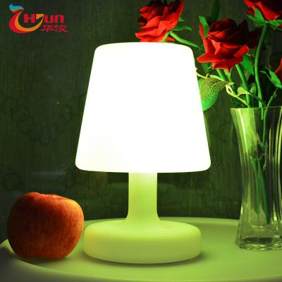 China Restaurant Remote Control Rechargeable Inductive Fill Bar Led Table Lamp Bar Cafe Decoration Led Porcelain Table Lamp for sale